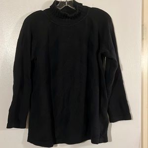 Matthildur black turtleneck sweater